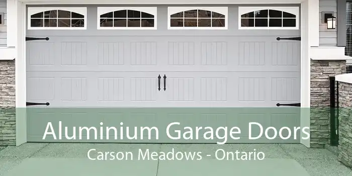 Aluminium Garage Doors Carson Meadows - Ontario