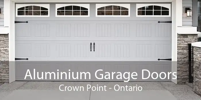 Aluminium Garage Doors Crown Point - Ontario