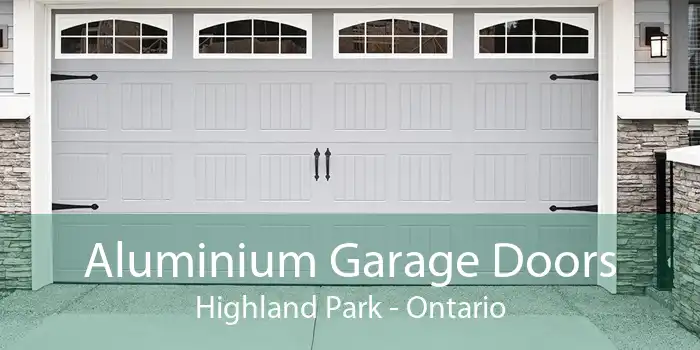 Aluminium Garage Doors Highland Park - Ontario