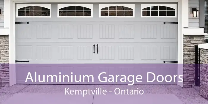 Aluminium Garage Doors Kemptville - Ontario