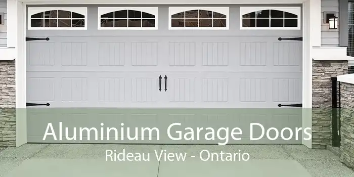 Aluminium Garage Doors Rideau View - Ontario