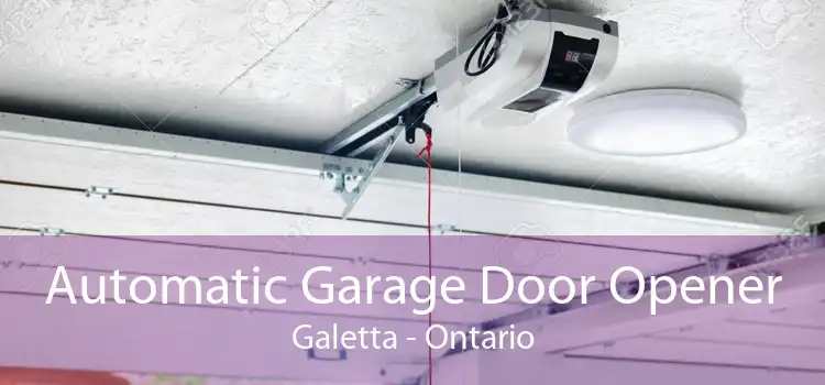 Automatic Garage Door Opener Galetta - Ontario