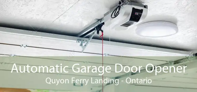 Automatic Garage Door Opener Quyon Ferry Landing - Ontario