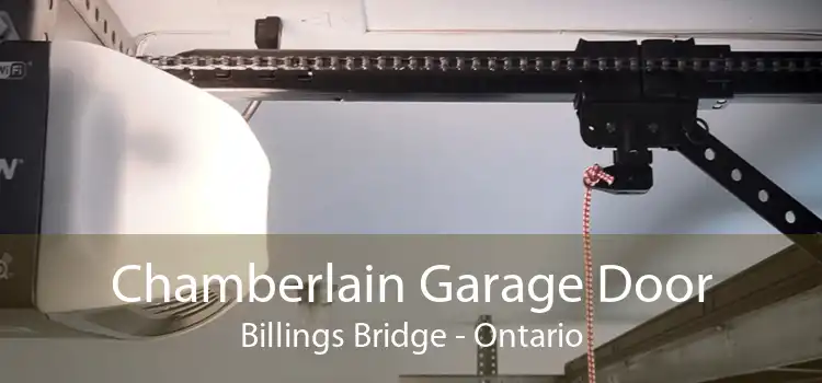 Chamberlain Garage Door Billings Bridge - Ontario