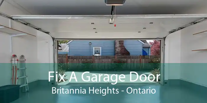 Fix A Garage Door Britannia Heights - Ontario