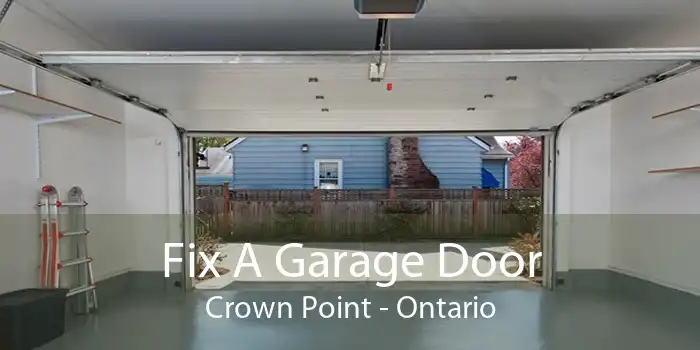 Fix A Garage Door Crown Point - Ontario