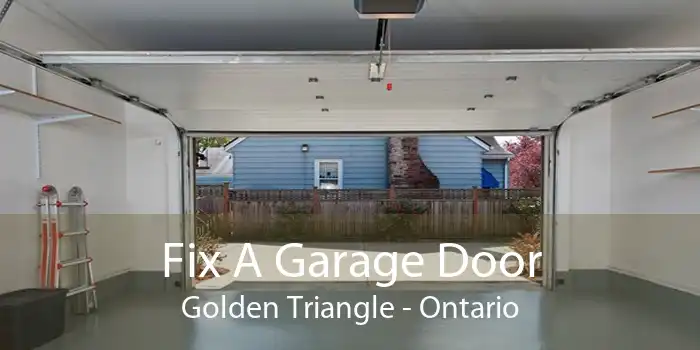 Fix A Garage Door Golden Triangle - Ontario