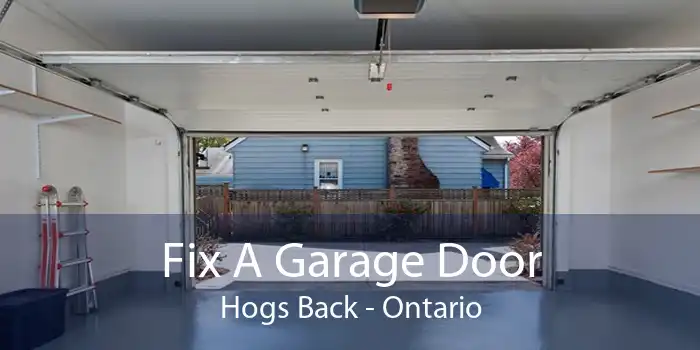 Fix A Garage Door Hogs Back - Ontario