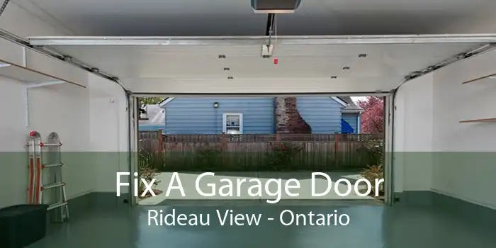Fix A Garage Door Rideau View - Ontario
