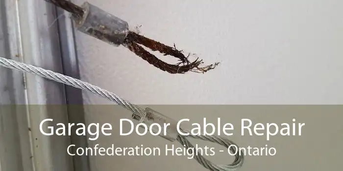 Garage Door Cable Repair Confederation Heights - Ontario