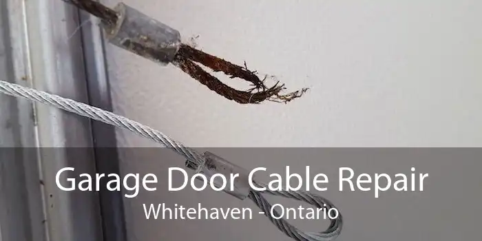 Garage Door Cable Repair Whitehaven - Ontario