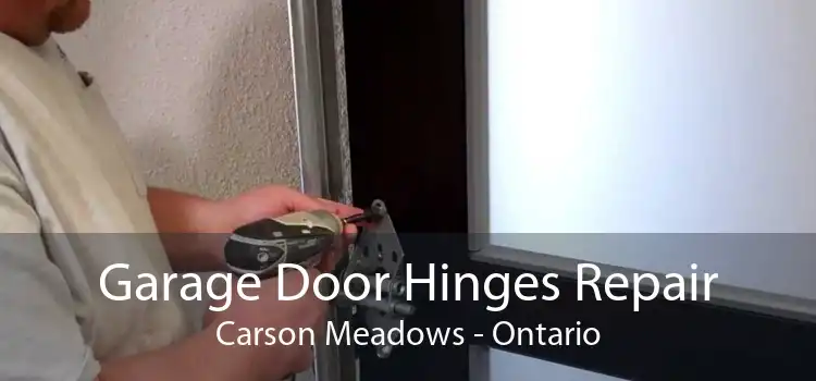 Garage Door Hinges Repair Carson Meadows - Ontario