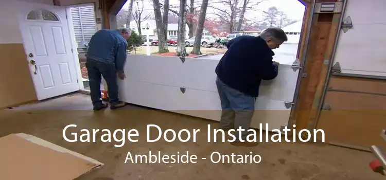 Garage Door Installation Ambleside - Ontario