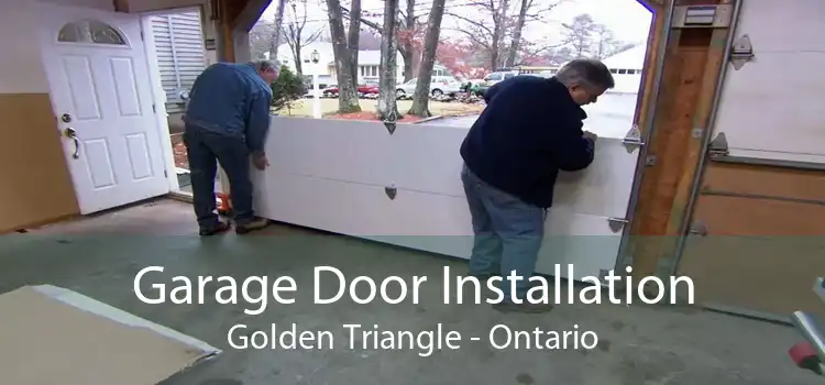 Garage Door Installation Golden Triangle - Ontario