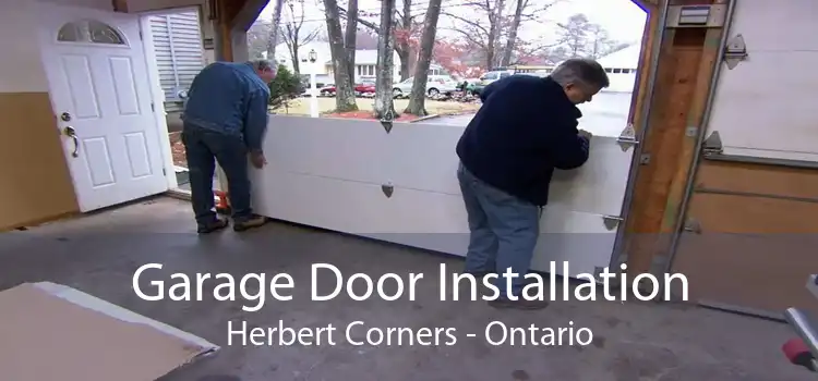 Garage Door Installation Herbert Corners - Ontario