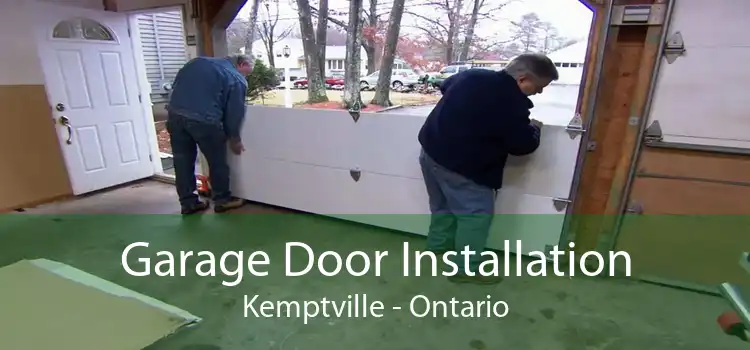 Garage Door Installation Kemptville - Ontario