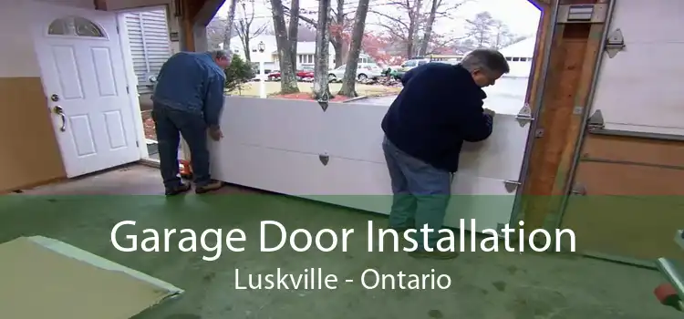 Garage Door Installation Luskville - Ontario