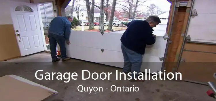Garage Door Installation Quyon - Ontario
