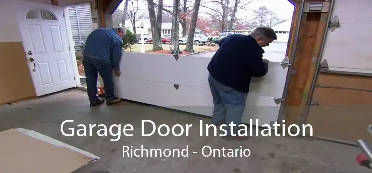 Garage Door Installation Richmond - Ontario
