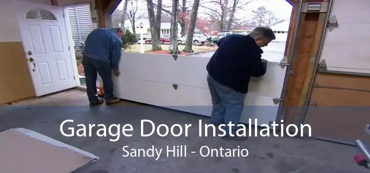 Garage Door Installation Sandy Hill - Ontario