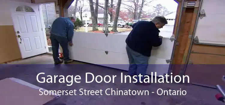 Garage Door Installation Somerset Street Chinatown - Ontario