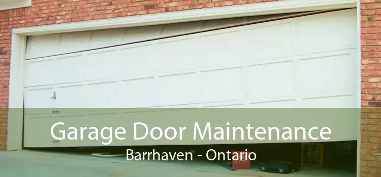 Garage Door Maintenance Barrhaven - Ontario