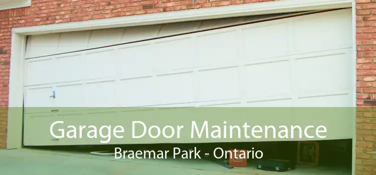 Garage Door Maintenance Braemar Park - Ontario