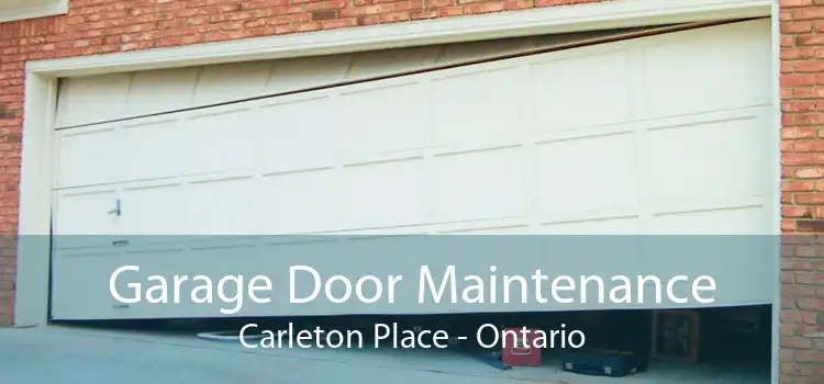 Garage Door Maintenance Carleton Place - Ontario