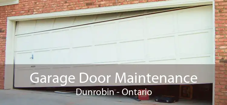 Garage Door Maintenance Dunrobin - Ontario