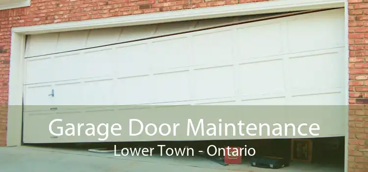 Garage Door Maintenance Lower Town - Ontario