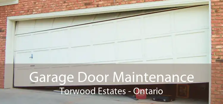 Garage Door Maintenance Torwood Estates - Ontario