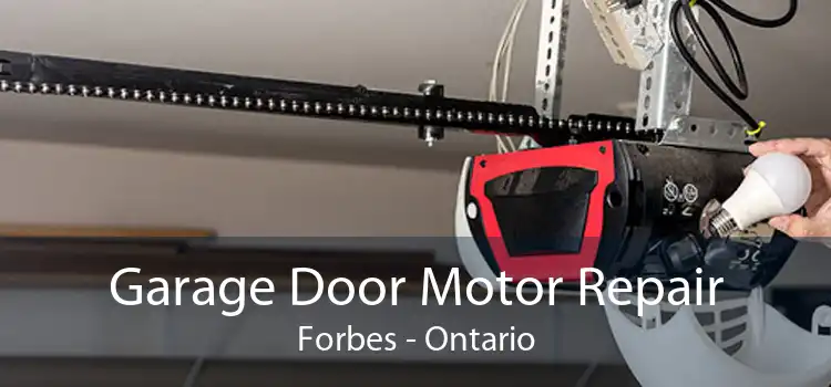 Garage Door Motor Repair Forbes - Ontario