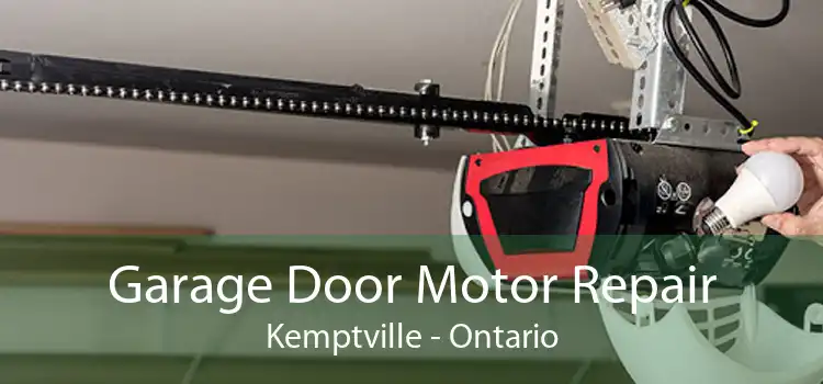 Garage Door Motor Repair Kemptville - Ontario