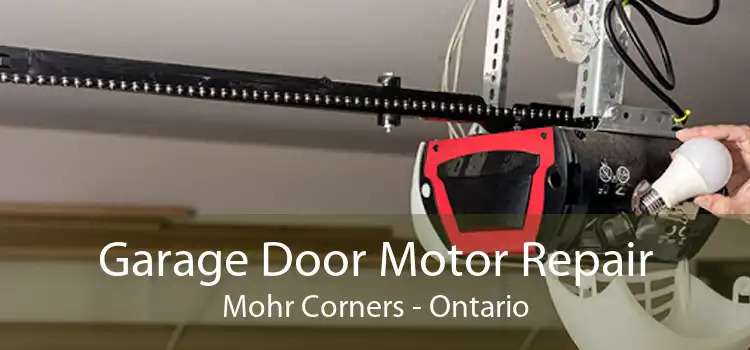 Garage Door Motor Repair Mohr Corners - Ontario