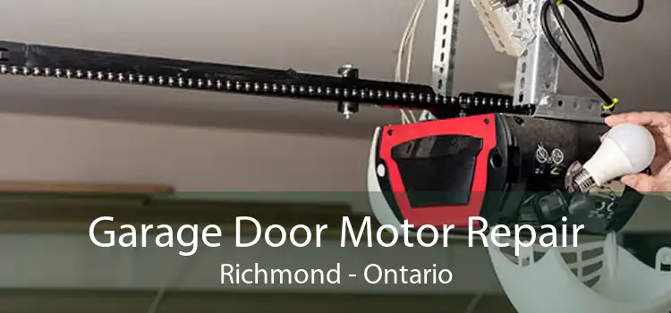 Garage Door Motor Repair Richmond - Ontario