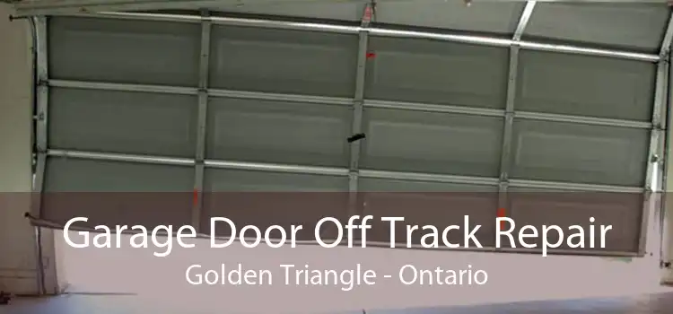 Garage Door Off Track Repair Golden Triangle - Ontario