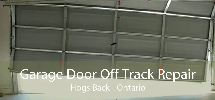 Garage Door Off Track Repair Hogs Back - Ontario