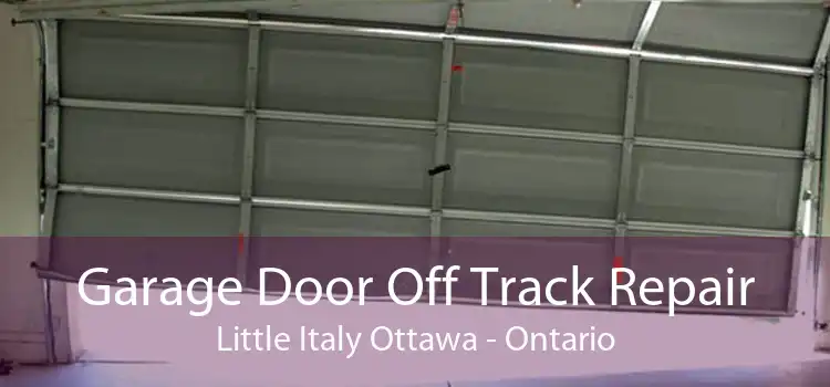 Garage Door Off Track Repair Little Italy Ottawa - Ontario