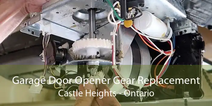 Garage Door Opener Gear Replacement Castle Heights - Ontario