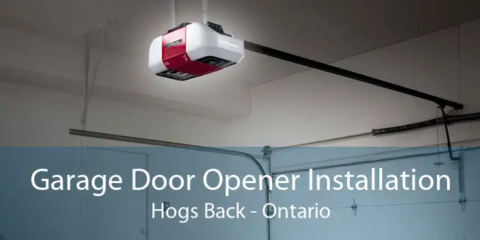 Garage Door Opener Installation Hogs Back - Ontario