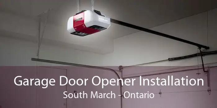 Garage Door Opener Installation South March - Ontario