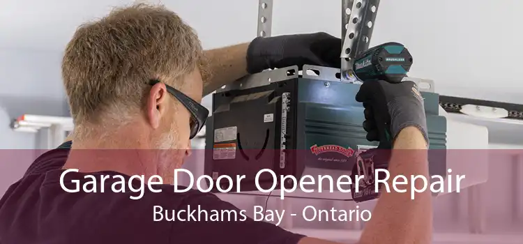 Garage Door Opener Repair Buckhams Bay - Ontario