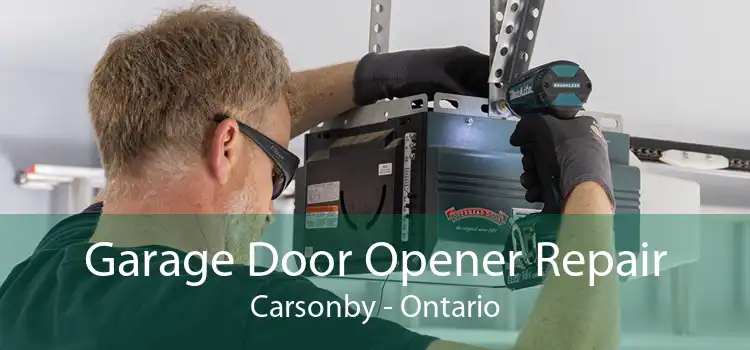 Garage Door Opener Repair Carsonby - Ontario