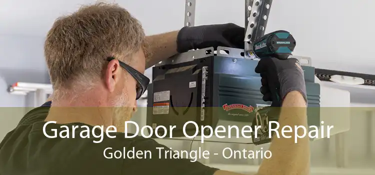 Garage Door Opener Repair Golden Triangle - Ontario
