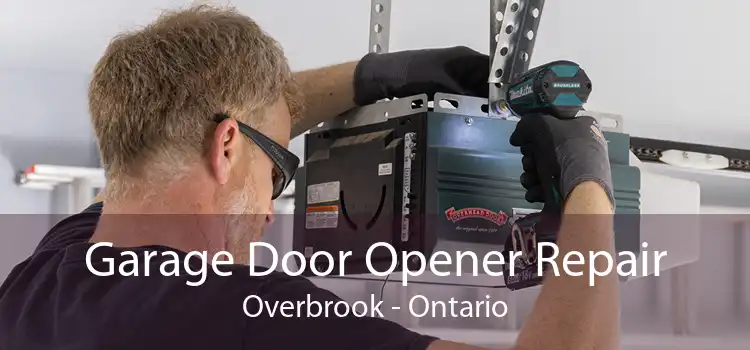 Garage Door Opener Repair Overbrook - Ontario