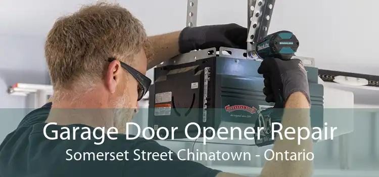 Garage Door Opener Repair Somerset Street Chinatown - Ontario