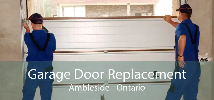 Garage Door Replacement Ambleside - Ontario