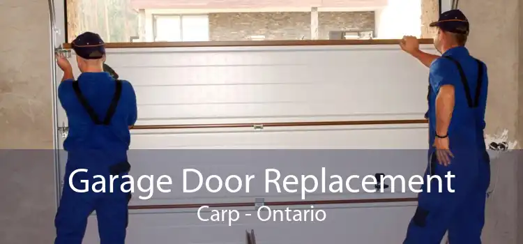 Garage Door Replacement Carp - Ontario