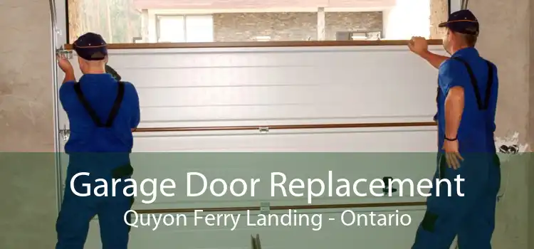 Garage Door Replacement Quyon Ferry Landing - Ontario