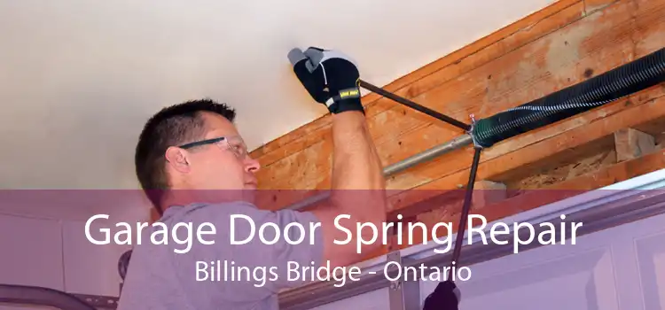Garage Door Spring Repair Billings Bridge - Ontario